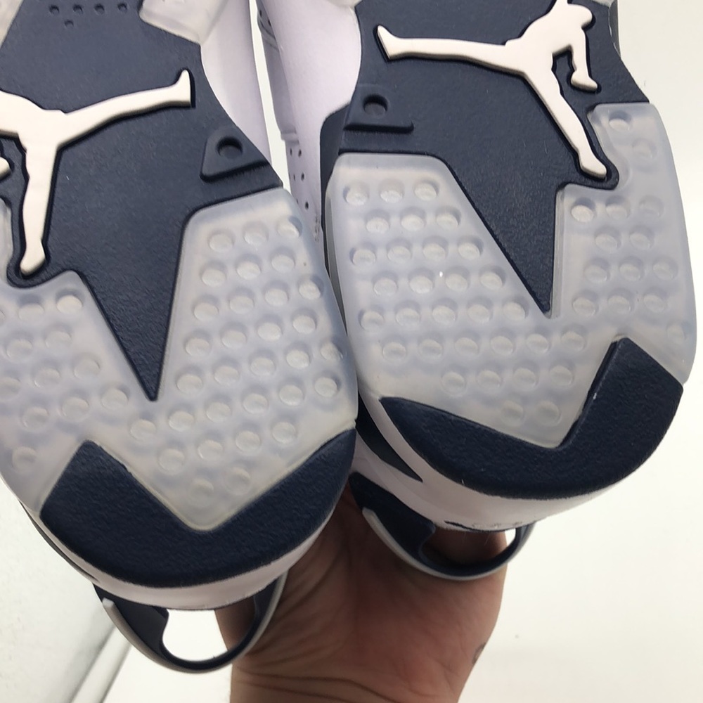 Mens Air Jordan 6 Retro ‘Midnight Navy’ CT8529-141 USED Size 7.5 - Picture 14 of 16